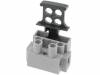 DG801-02P-11-00A(H), Клеммник; Контактные группы:2; зажим под винт; 1 предохранитель, DEGSON