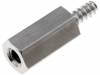 212ST2.2X10 Дистанцирующая стойка с резьбой; Внутр.резьба: M2,5; 10мм
