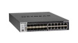 XSM4324S-100NES Ethernet Switch, RJ45 Ports 12, Fibre Ports 12 SFP+, 10Gbps, Layer 3 Managed