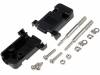 DS1045-09BP1L1 Корпус: для разъемов D-Sub; D-Sub HD 15pin, D-sub 9pin; прямой