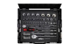 44685 Ratchet / Bit Holder Set, 59 Pieces, 1/2"