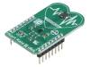 HEART RATE 7 CLICK, Click board; датчик пульса; I2C; AFE4404; mikroBUS вилка, MikroElektronika