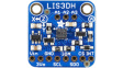 2809 Датчик: акселерометр; 3,3?5ВDC; I2C,SPI; LIS3DH; ±2,±4,±8,±16g