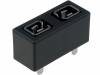 3568, Держатель; для серии MINIVAL; Монтаж: на плату, THT, вертикальный, Keystone