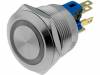 V22-11R-12Y-S Переключатель: антивандальный; 1; SPST-NO + SPST-NC; 3A/220ВAC