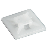 RND 475-00380 [100 шт], Cable tie mount 2.4...4 mm white, RND Cable