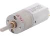 195:1 METAL GEARMOTOR 20DX44L MM 12V CBE, Двигатель: DC; с редуктором; 12ВDC; 1,6А; Ось: D профиль; Iраб: 90мА, POLOLU