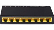NSWH8P100BK Network Switch LED Indicator Lights, 8x 10/100/1000