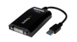 USB32DVIPRO Adapter, USB-A Plug - DVI Socket