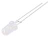 OSM57L5111Y LED; 5мм; белый теплый; 17-19лм; 15°; Поверхность: выпуклая