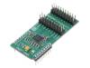PIXI™ CLICK Click board; преобразователь A/D,преобразователь D/A; GPIO,SPI