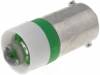 LLED-B9/12/G, Лампочка LED; зеленый; BA9S; 12В, BRIGHTMASTER