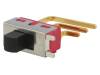 S3PCBKP Переключатель: движковый; Положения:2; SPDT; 2A/250ВAC; ON-ON
