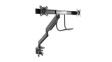 ARMSLIMDUAL2USB3 Desk Mount Dual Monitor Arm with USB & Audio, 75x75/100x100, 8kg