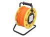 CQ5090S Провод; S/FTP; 7a; однопров; Cu; LSZH; оранжевый; 90м; 8,2мм