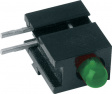 2300.2081 LED; в корпусе; зеленый; 2,8мм; Кол-во диод: 1; 20мА; 40°; 10?20мкд