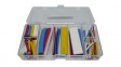 RND 465-01090 [100 шт] Heat-Shrink Tubing, Assortment 2:1, 100pcs, Blue, Red, White, Yellow