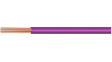 3050 VI005 [30 м] Stranded wire, 0.20 mm2, violet Stranded tin-plated copper wire PVC