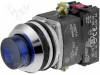 NEF30-WLNXY-24VDC Переключатель: кнопочный; 1; NC + NO; 30мм; синий; IP56; -15?30°C
