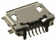 629105136821 Socket, horizontal, 5, micro-USB B 5.9 mm