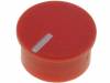 K85 CAPS RED, Заглушка; термопластическая пластмасса; распорным стержнем, Cliff
