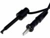 R8-36-BLACK Измерительный провод; ПВХ; 0,95м; черный; 10А; 60ВDC; Мат-л: ABS