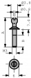 1-1393565-8 C42334-A100-C51 Coding pin