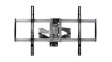 FPWARPS TV Wall Mount, 32 ... 75", 85kg, Black/Silver