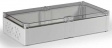 OPCM306013T Cubo O 300 x 600 x 132 мм, метрические выбивные отверстие, прозрачная крышка, PC