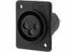 XACF (CP30012) Гнездо; XLR; "мама"; PIN:3; на панель, на провод; пайка; 5А