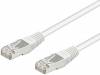 F/UTP5-CCA-005WH Patch cord; F/UTP; 5e; многопров; CCA; ПВХ; белый; 0,5м