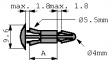 RS-6 [20 шт] Прокладка 6.4 mm уп-ку=20 ST