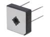 GBPC50005W Однофазный выпрямительный мост; Urmax:50В; If:50А; Ifsm:450А