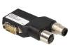 SUBCON-PLUS-PROFIB/90/M12 2902318 D-Sub; PIN:9; Profibus; угловой 90°; Мат-л корп: полиамид