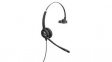 AXH-EHDM NC Headset, Elite HDVoice, Mono, On-Ear, 20kHz, QD, Black