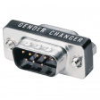 PB-005-A Null modem adapter DB9 - DB9 m - f