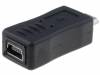 CA418-PB Адаптер; USB 2.0; вилка micro USB B, гнездо USB B mini