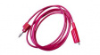 BU-P1166-60-2 Test Lead, Red, Brass/Beryllium Copper, 1.52m