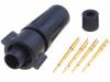 EN2C4M22G1W Разъем: круглый; Серия: EN2; вилка; "папа"; Покрытие: позолота; 5А