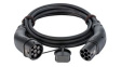 08914090105A0 EV Charging Cable, Type 2 - Type 2, Mode 3, 11kW, 5m