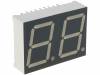 KW2-801ASA Дисплей: LED; 7-сегментный; 20мм; красный; 4,5-6мкд; анод; II.зн:2