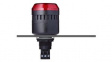 813512313 Illuminated Panel Mount Buzzer, Red, M22, 230 VAC, 98dB, Continuous/Pulse Tone, 45mm, ELM