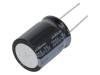 URS1V332MRD, Конденсатор: электролитический; THT; 3300мкФ; 35ВDC; O20x25мм, NICHICON