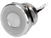PS225P10Y01W24VL Переключатель: пьезоэлектрический; Положения: 2; SPST-NO; IP68
