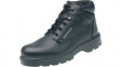 LH626S1NO46 Smooth Leather Boot Size 46 Black
