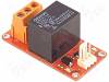 TINKERKIT RELAY MODULE, Дочерняя плата; реле; винтовые клеммы,3pin; Кол-во диод:2, Arduino