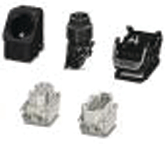 1407711, Разъем: HDC; на панель,на провод; Мат-л корп: полиамид; 500В; 16А, Phoenix Contact