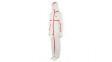 4565XL Protective overall Size XL red on white