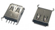 RND 205-01037 USB-A Connector 2.0, Socket, Straight