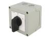 GX1610P Переключатель: кулачковый; 2; 16А; O-I; Монтаж: в корпусе; -25?55°C